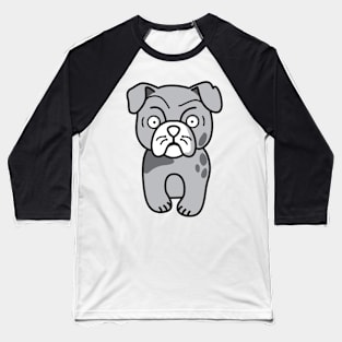 Grumpy bull dog! Baseball T-Shirt